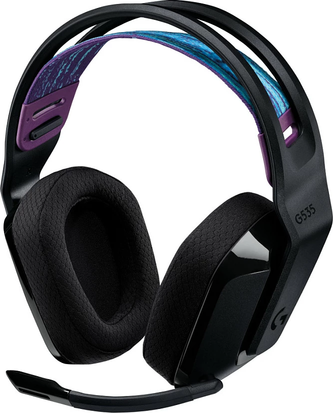 Kufje gaming Logitech G G535 LIGHTSPEED, Wireless, 20 - 20000 Hz, 236 g, Ngjyrë e zezë