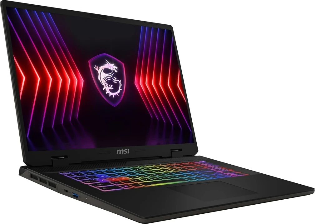 Laptop MSI Sword 17 HX B14VFKG-249XPL, Intel Core i7, 16 GB RAM, 1 TB SSD, NVIDIA RTX 4060, Gri