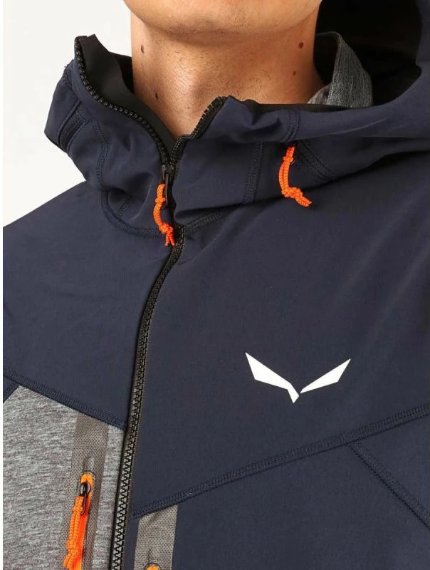 Jakne trekking Salewa për meshkuj, të gjelbër