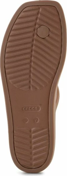 Sandale flip-flop për femra Crocs, kafe
