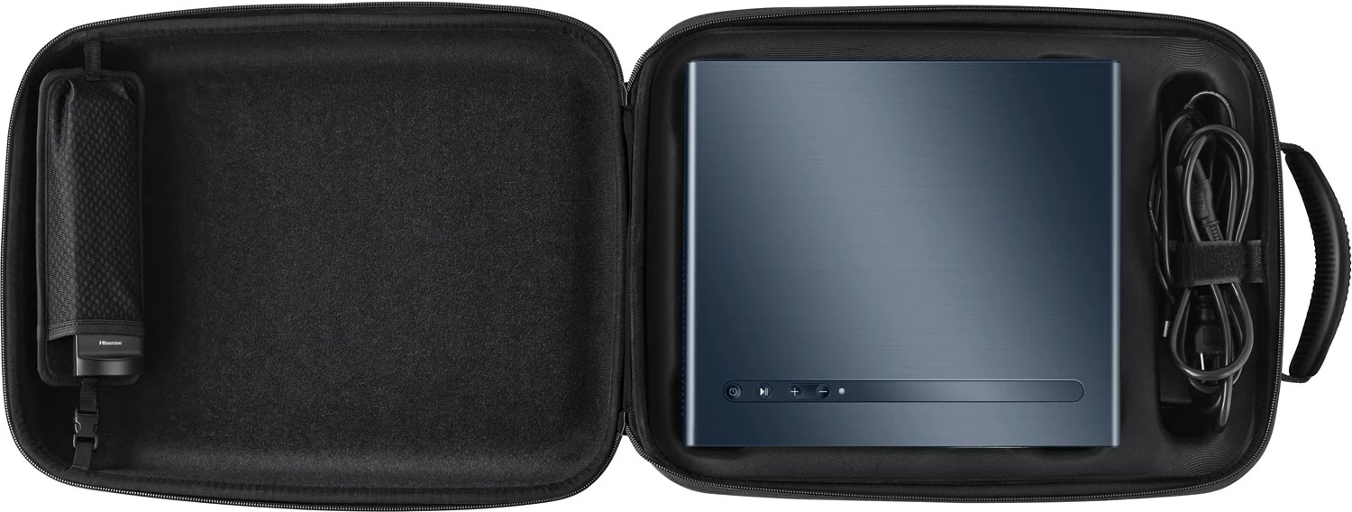 Mbështjellës projektori Hisense BB1H, Poliester, Poliuretan, Zi