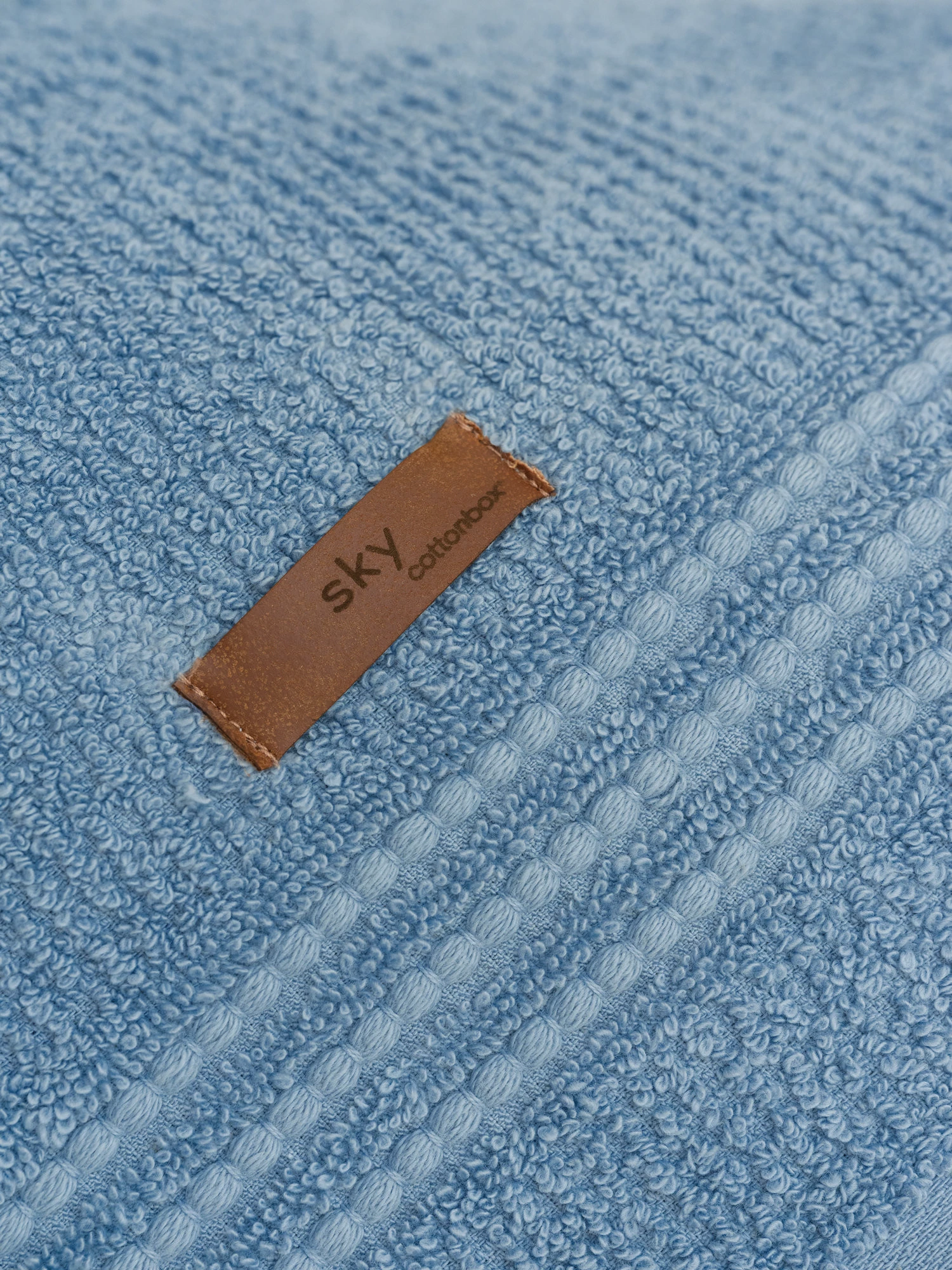 Set peshqirësh (3 copë), Mijölnir Wellness, ngjyrë kaltër