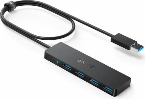 Hub USB Anker Ultra Slim A7516016, 4-port USB 3.0, i zi