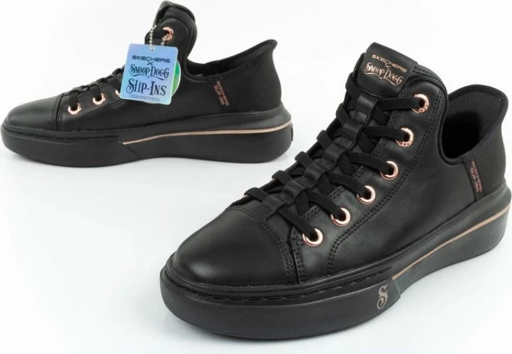 Atlete femra Skechers, të zeza