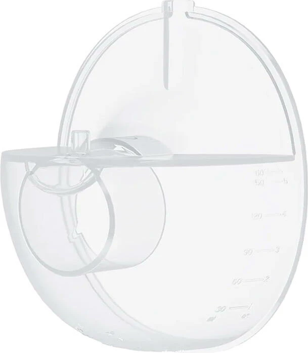 Kupë kolektimi qumështi për pompë gjiri, Momcozy, Container Cup M5, për Momcozy M5, transparente