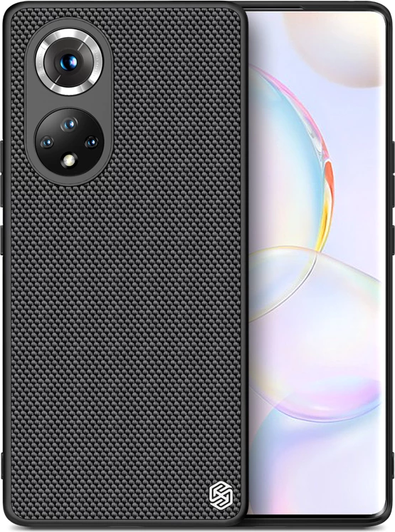 Mbështjellës Nillkin Textured Case për Honor 50 Pro, najlon, i zi