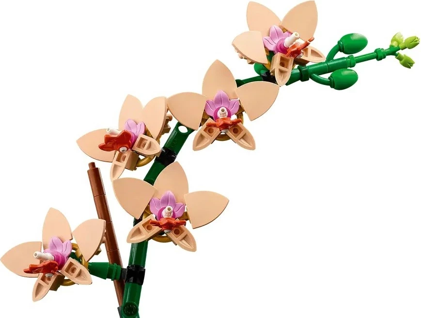 Set LEGO ICONS 10343 The Botanical Collection - Mini Orchid