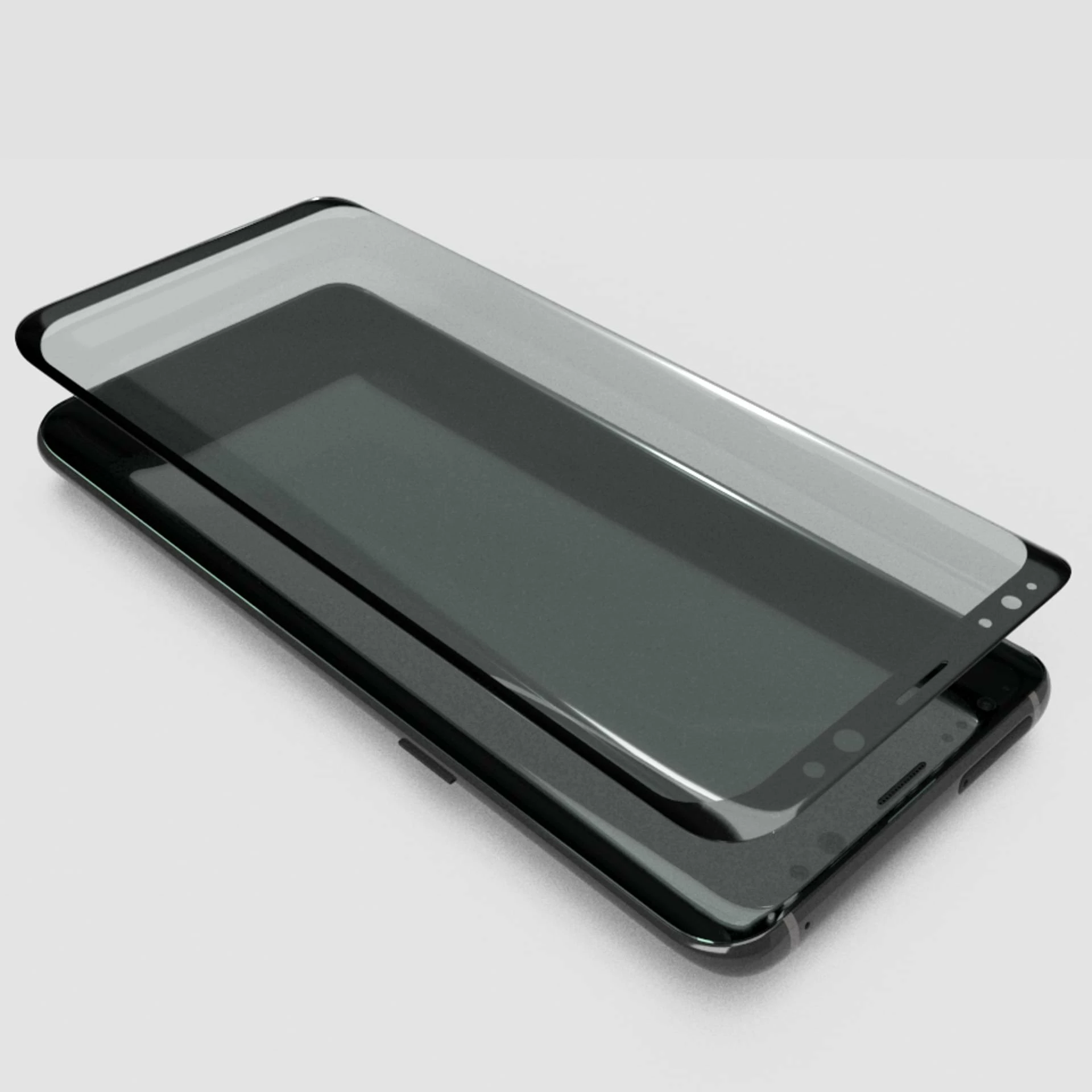 Mbrojtës ekrani xham i temperuar MyScreen Protector Diamond Glass edge3D për Honor Magic6 Pro, kornizë e zezë, 1 copë