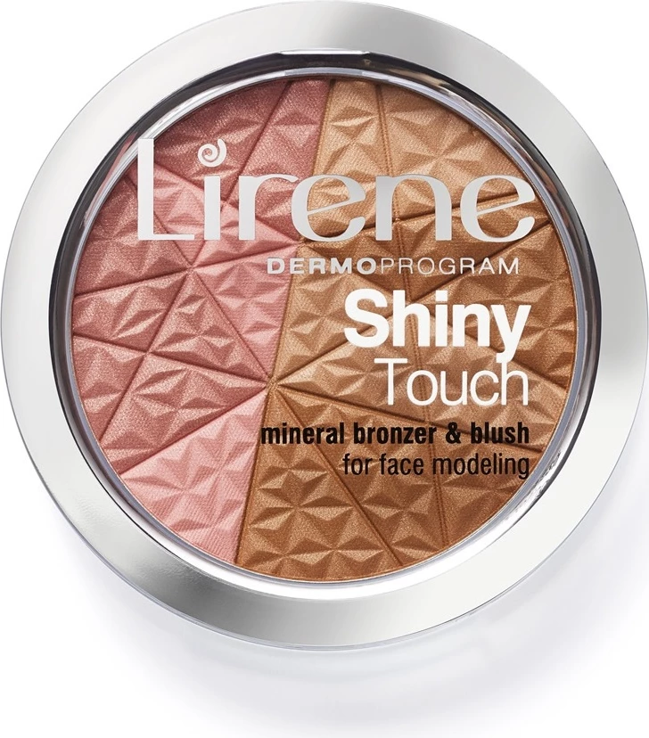 Bronzer & Blush për femra Lirene Shiny Touch Mineral, 9g
