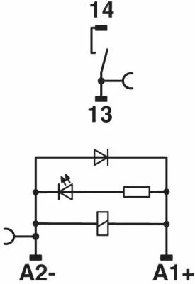 Modul rele Phoenix Contact RIF-0-RPT-24DC/1 24V DC 6A 1x NC (2903361)