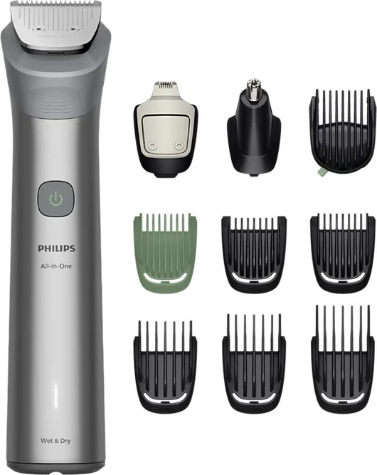 Makinë rroje Philips MG5921/15 All-in-One, 10-në-1, gri e çelët