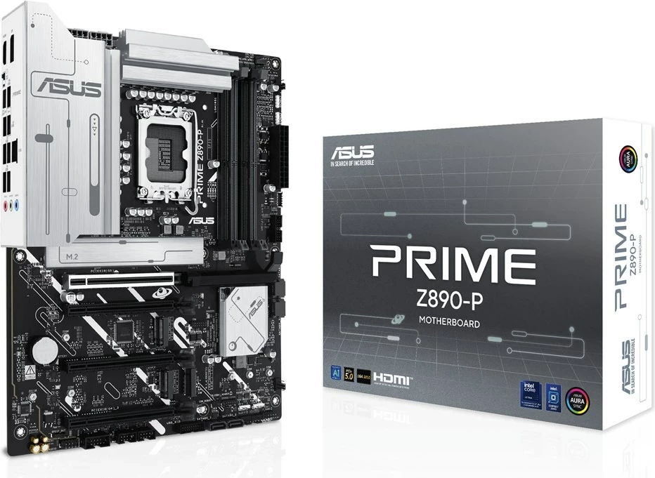 Pllakë amë ASUS PRIME Z890-P, Socket LGA 1851, ATX, E zezë