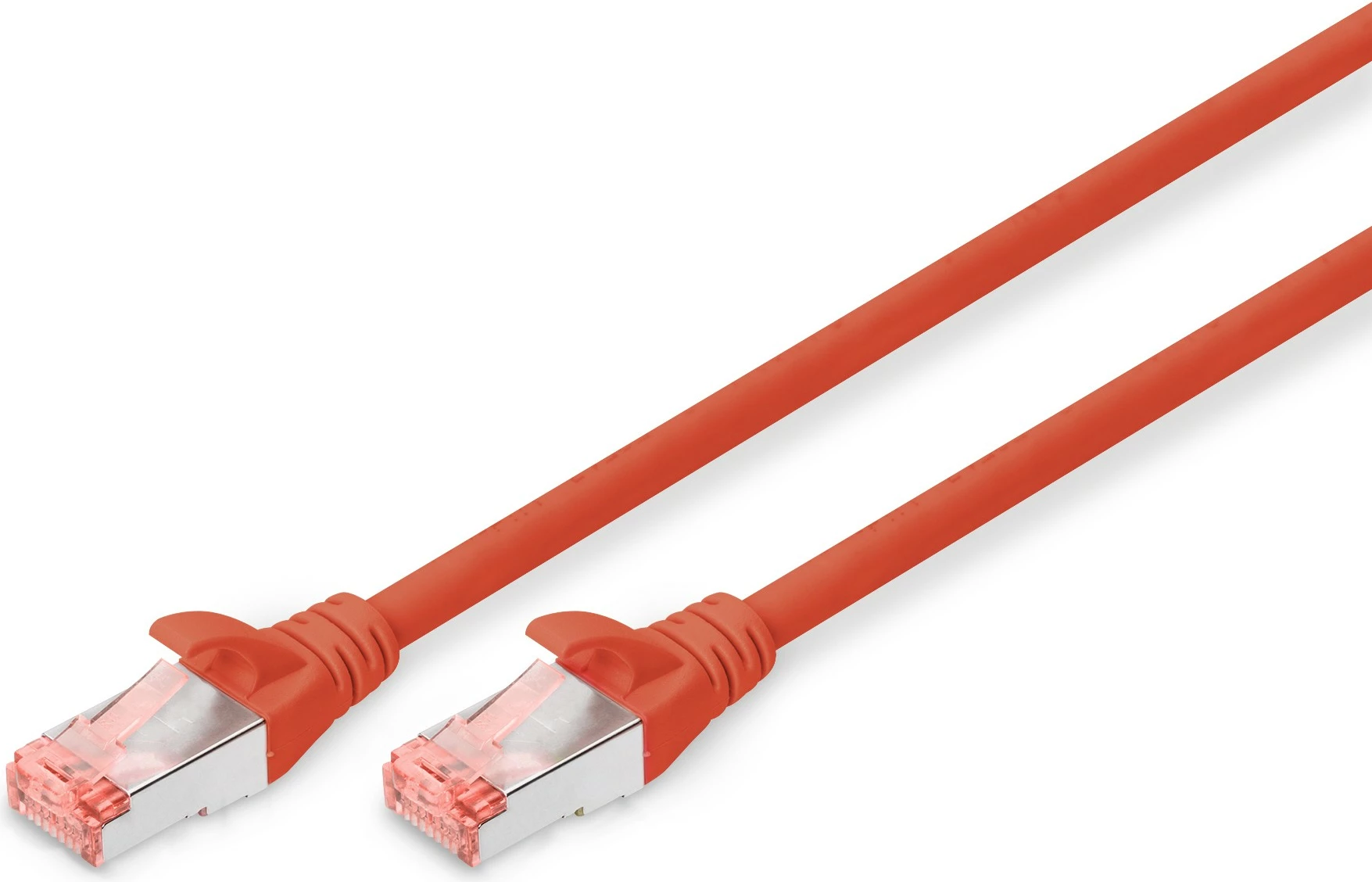 Kabëll rrjeti Digitus CAT6 S/FTP, 2m, RJ-45, i kuq