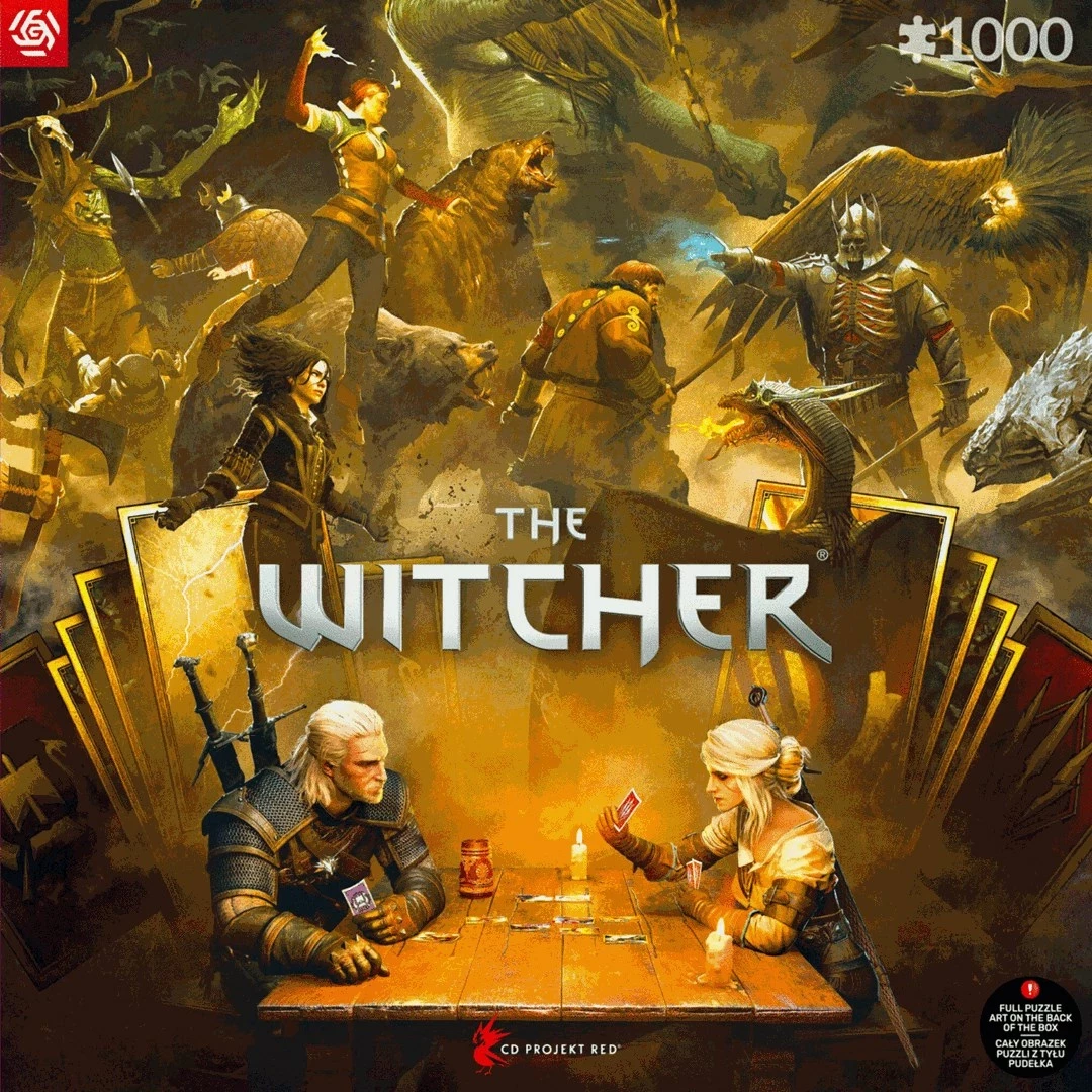 Puzzle Cenega Publishing Good Loot Gaming - The Witcher: Playing Gwent 1000 copë