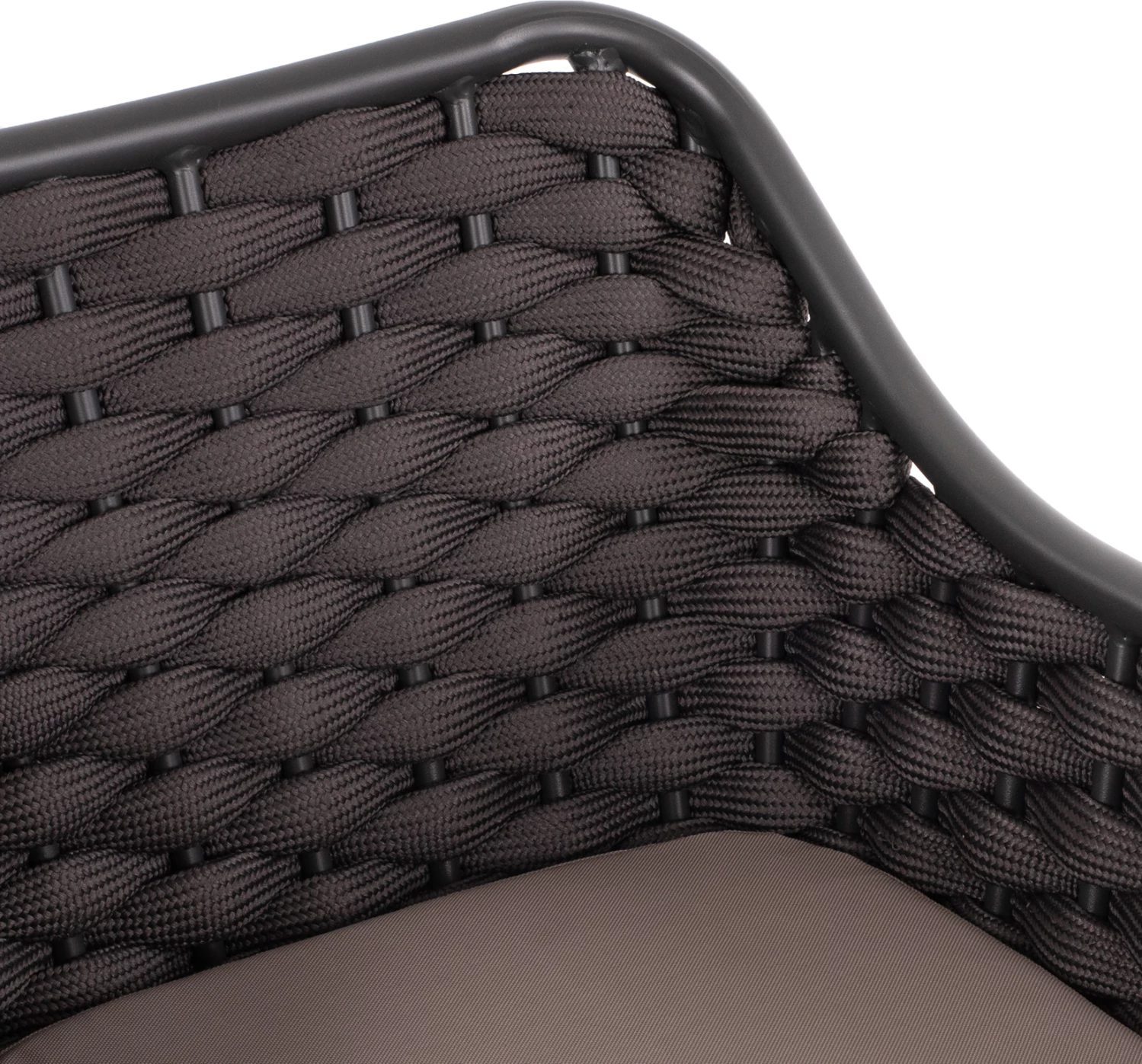 Karrige alumini me litar, ngjyrë gri, FH5858.01, 56x58x76 cm