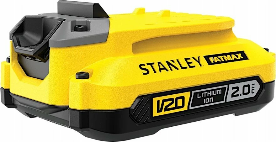 Set veglash me bateri Stanley FATMAX V20 SFMCK213D2S-QW, 18V 2Ah, 6 copë, me 2 bateri + karikues + çantë, verdhë/zi