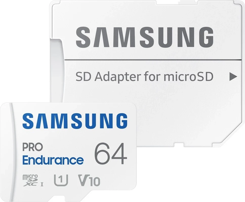 Kartë Memorie Samsung PRO Endurance microSDXC 64GB, versioni 2022