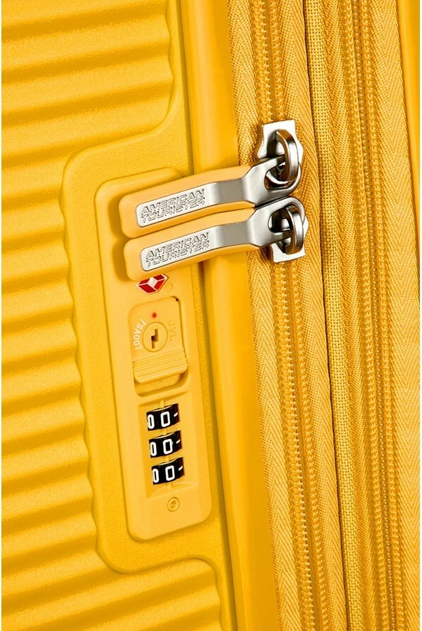 Valixhe American Tourister Soundbox EXP, e verdhë
