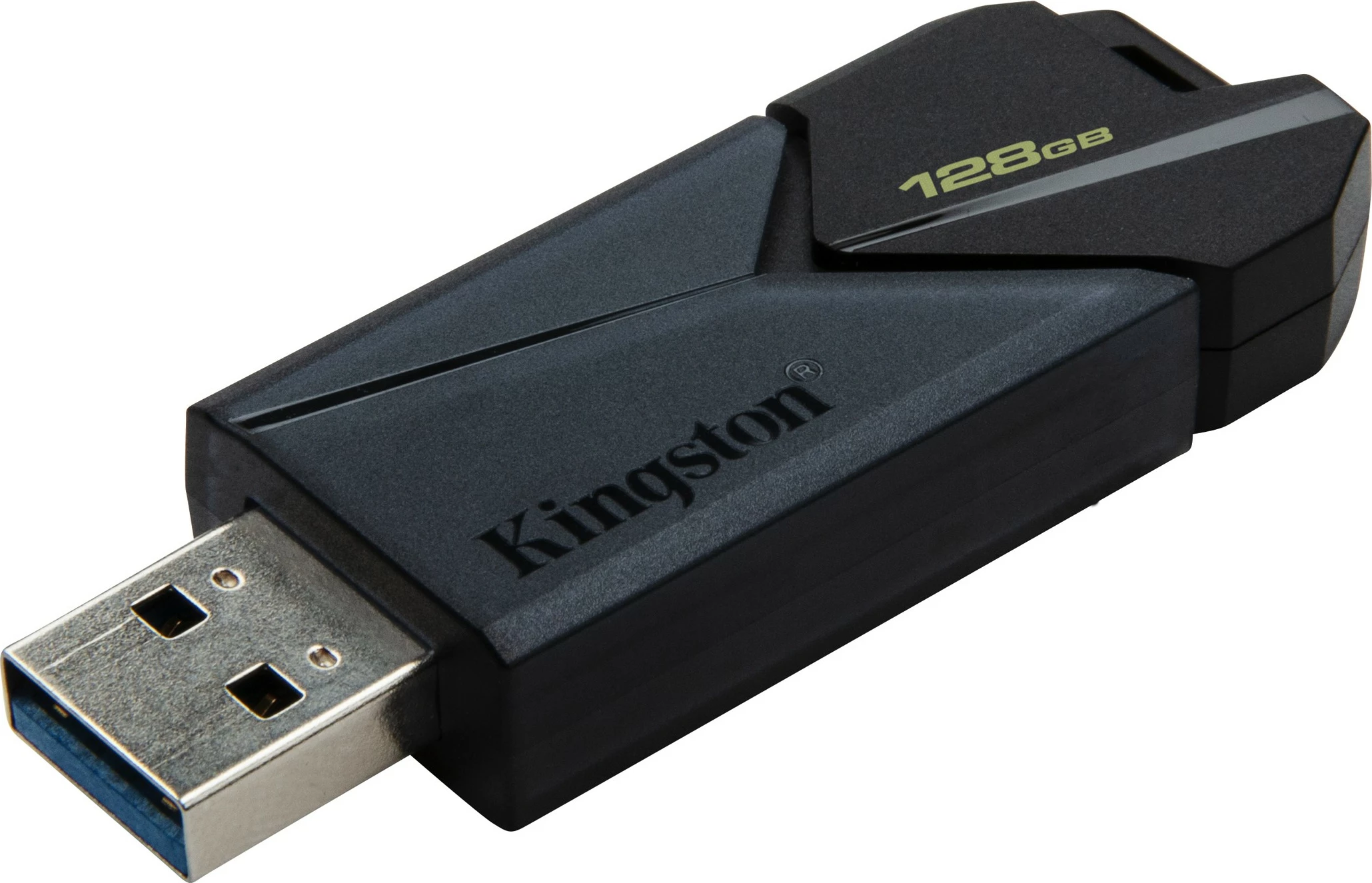 USB Kingston DataTraveler Exodia Onyx, 128GB, USB 3.2, e zezë