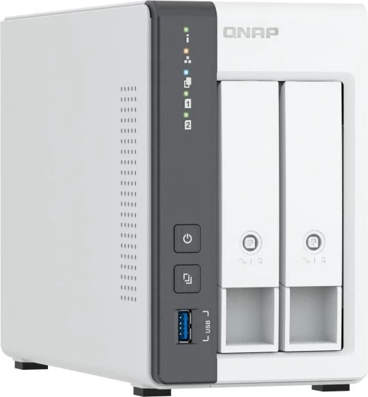 NAS server QNAP TS-216G, Tower, Ethernet LAN, Bardhë