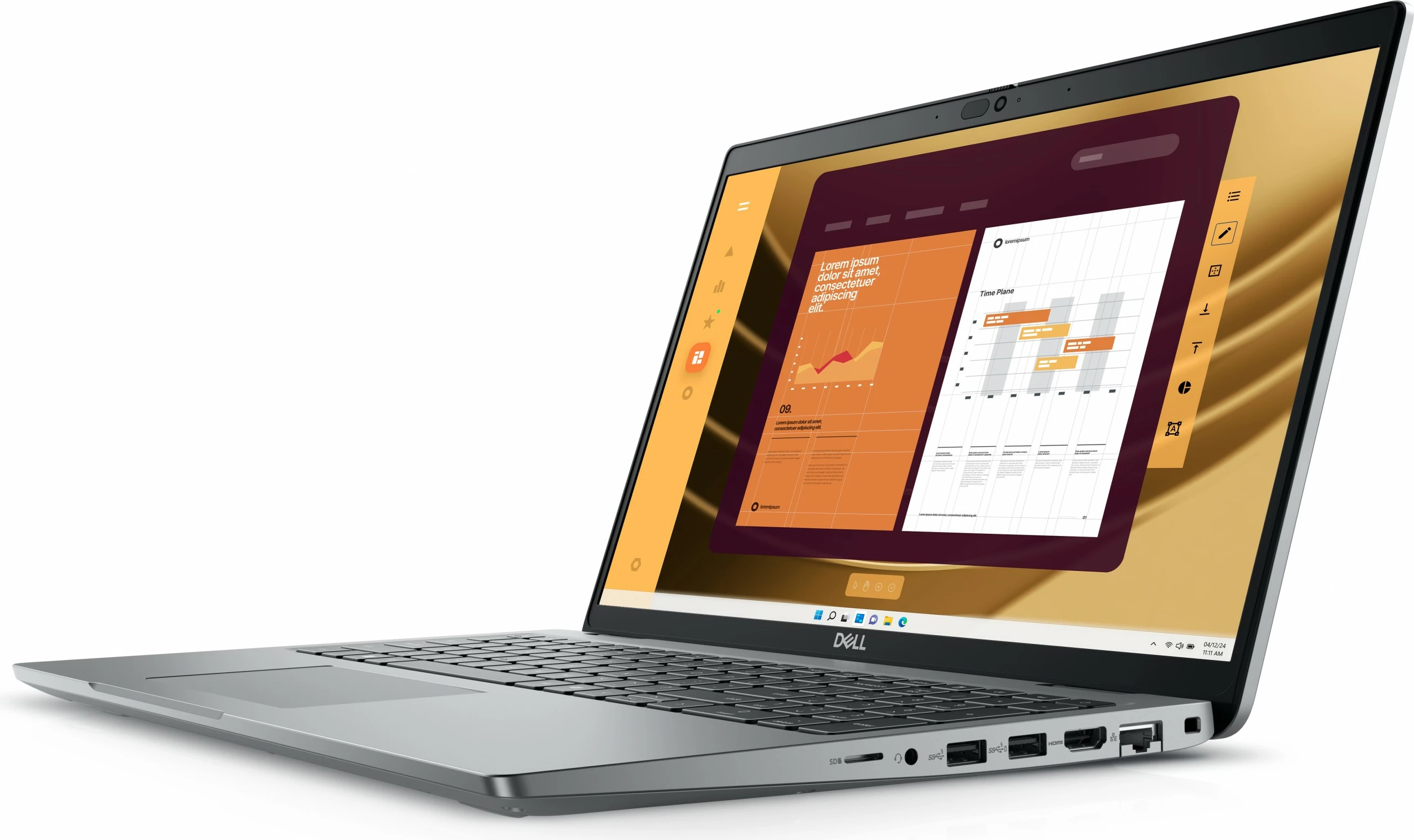Kompjuter Dell Latitude 5550, Ultra 5 125U, 16GB RAM, 512GB SSD, Windows 11 Pro, gri