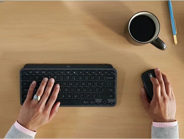 Maus Logitech MX Anywhere 3S për Biznes, Djathtas, Laser, RF Wireless + Bluetooth, 8000 DPI, Grafit