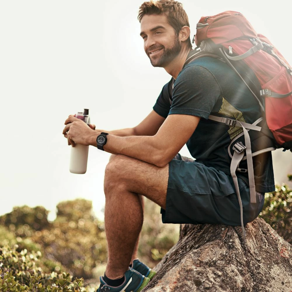 Rrip silikoni Tech-Protect për Garmin Fenix 5S/5S Plus/6S/6S Pro/7S/8 (43mm), Portokalli