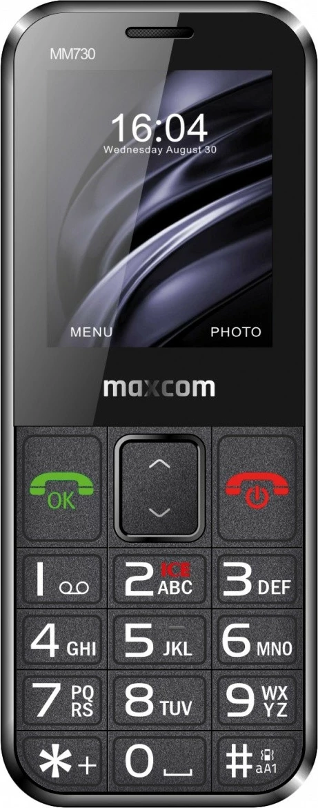 Telefon Maxcom MM730BB Comfort, 2.2", 2 MP, 800 mAh, i zi