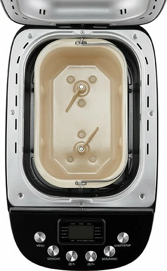 Makineri buke UNOLD Backmeister Big, 1.5 kg, 15 programe, funksion ngrohjeje, dritare shikimi, kontroll i thekrimit, 850 W, e zezë