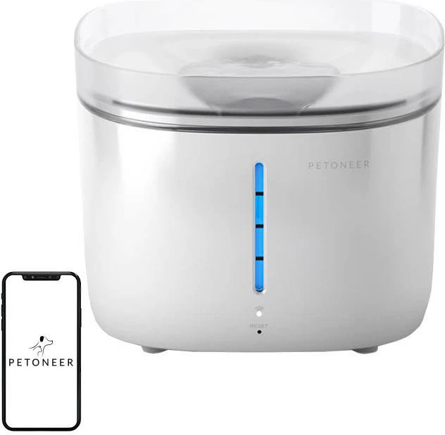 Burim uji për kafshë Petoneer Fresco Ultra, 2L, Smart, i bardhë