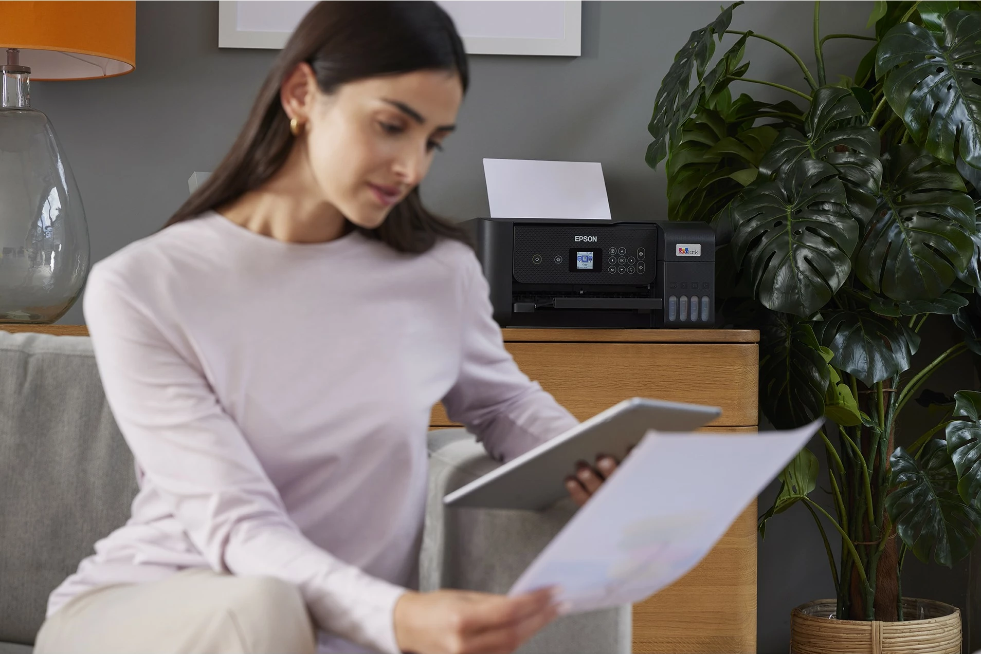 Printer Epson EcoTank ET-2825, Inkjet, 5760 x 1440 DPI, A4, Ngjyrë e zezë