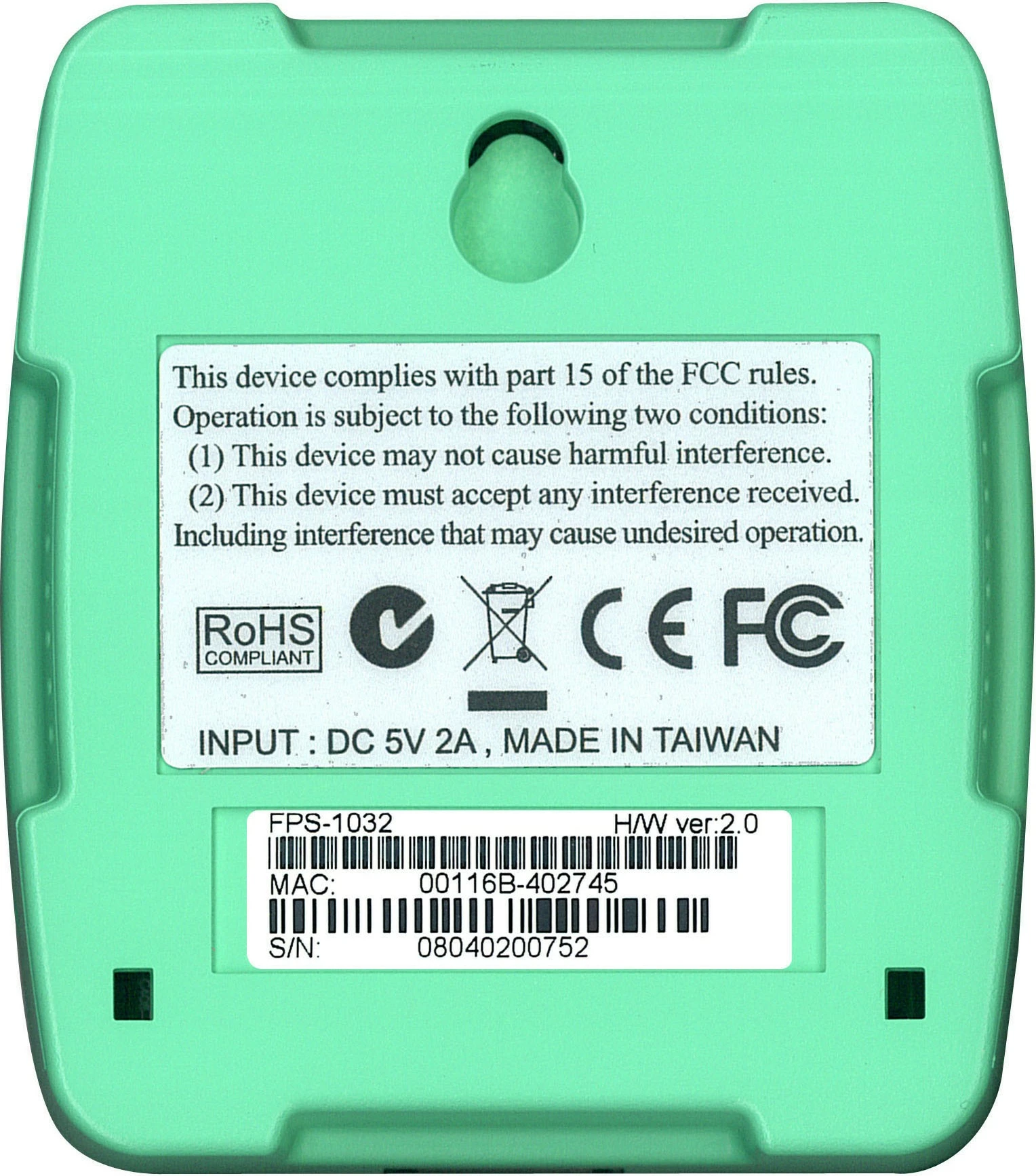 Print server Level One FPS-1032, USB, Ethernet, i zi, i gjelbër