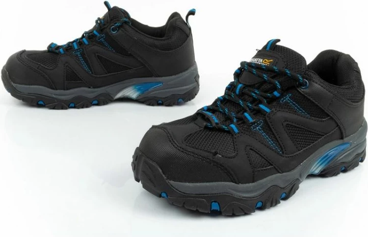 Këpucë pune për meshkuj Regatta, të zeza