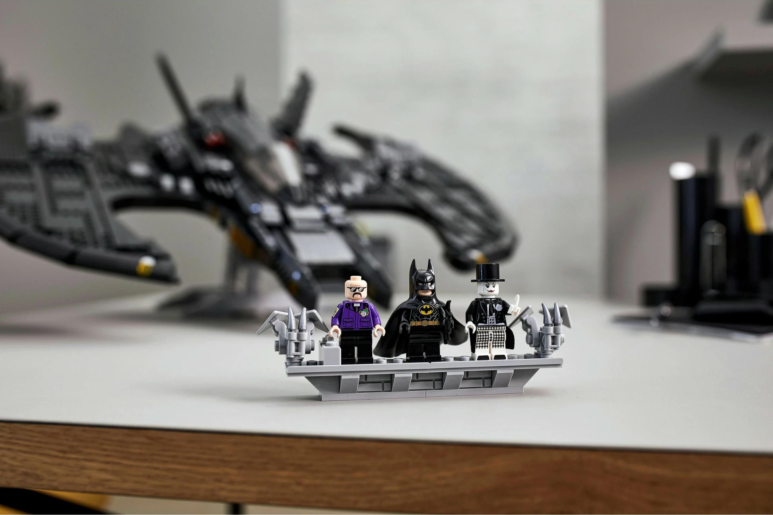 Set ndërtimi LEGO DC Comics Super Heroes 1989 Batwing, 2363 copë, plastikë, shumëngjyrësh