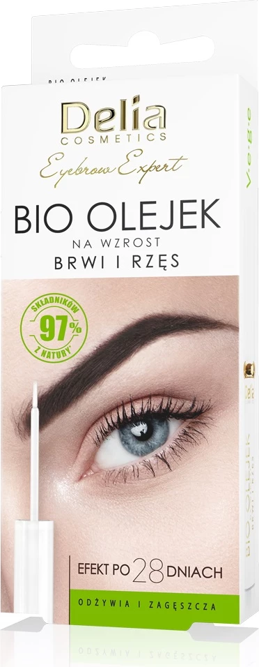 Vaj për vetulla dhe qerpikë Delia Eyebrow Expert Bio Oil për femra, 7ml