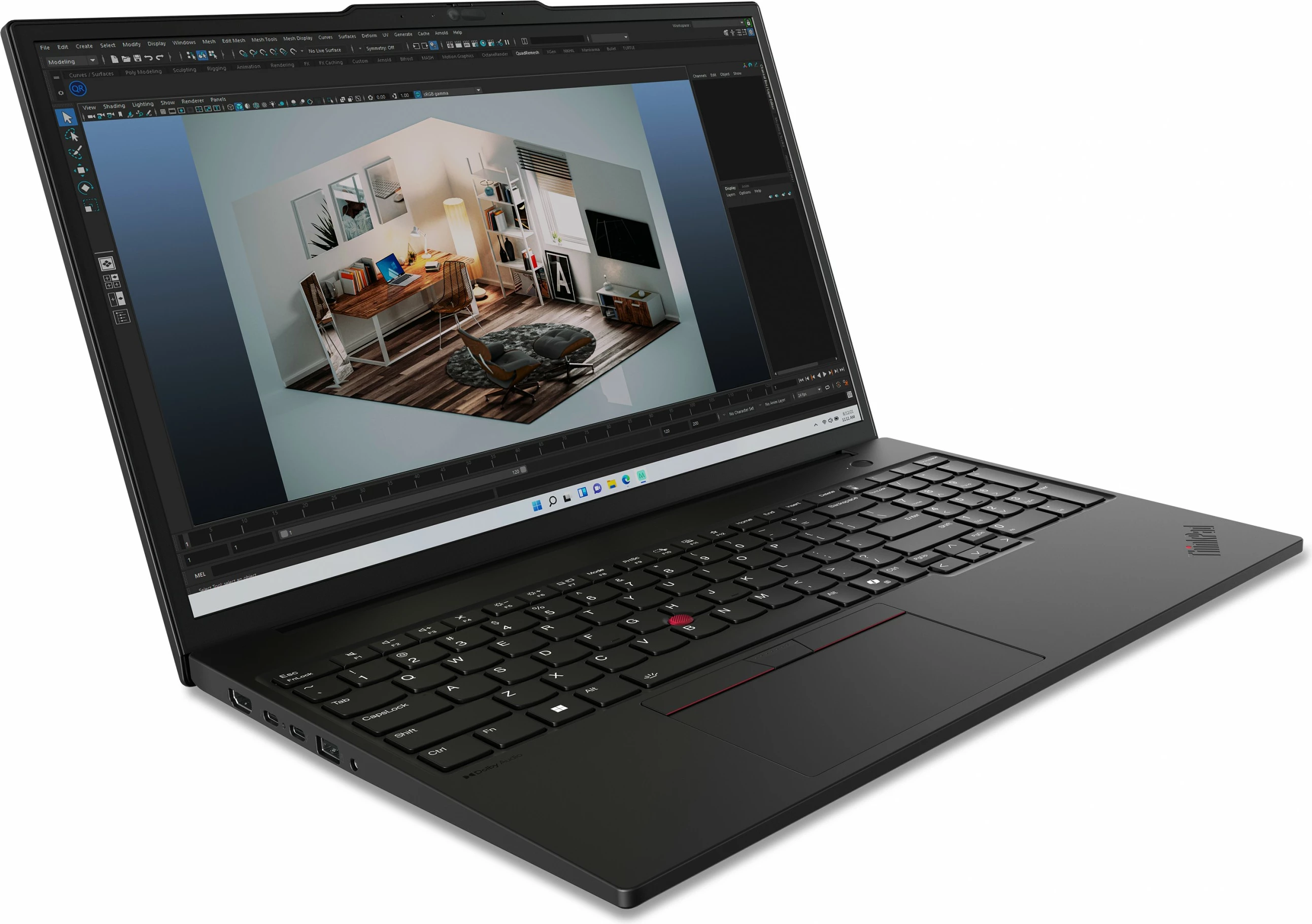 Kompjuter Lenovo ThinkPad P16s Gen 3, Intel Core Ultra 7, 32GB RAM, 1TB SSD, NVIDIA RTX 500 Ada, 16 inch, zi