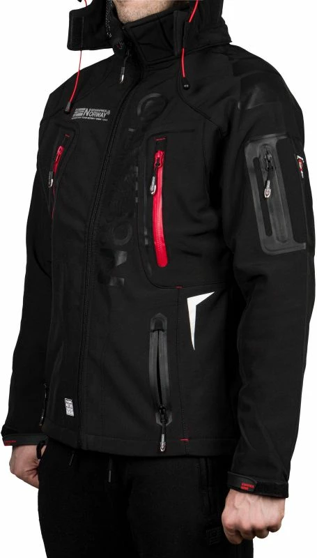 Jakne për meshkuj Geographical Norway, të zeza