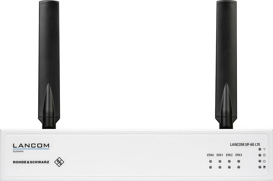 Firewall LANCOM R&S UF-60 LTE, 3.5 Gbit/s, 4 porta, desktop, me antena të jashtme