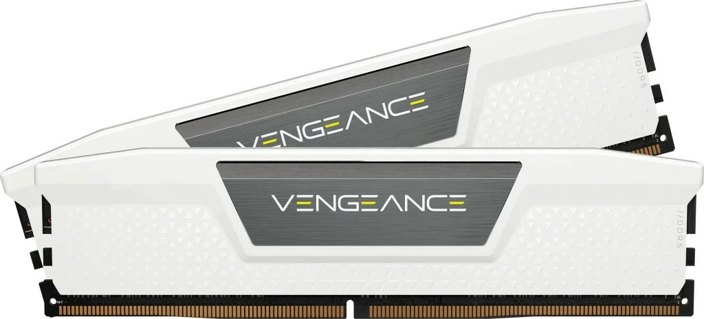 RAM Memorje Corsair Vengeance RGB 32GB (2x16GB) DDR5 5600MHz, e bardhë