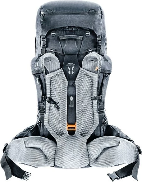 Çantë shpine Deuter Aircontact Pro 75+10, e zezë
