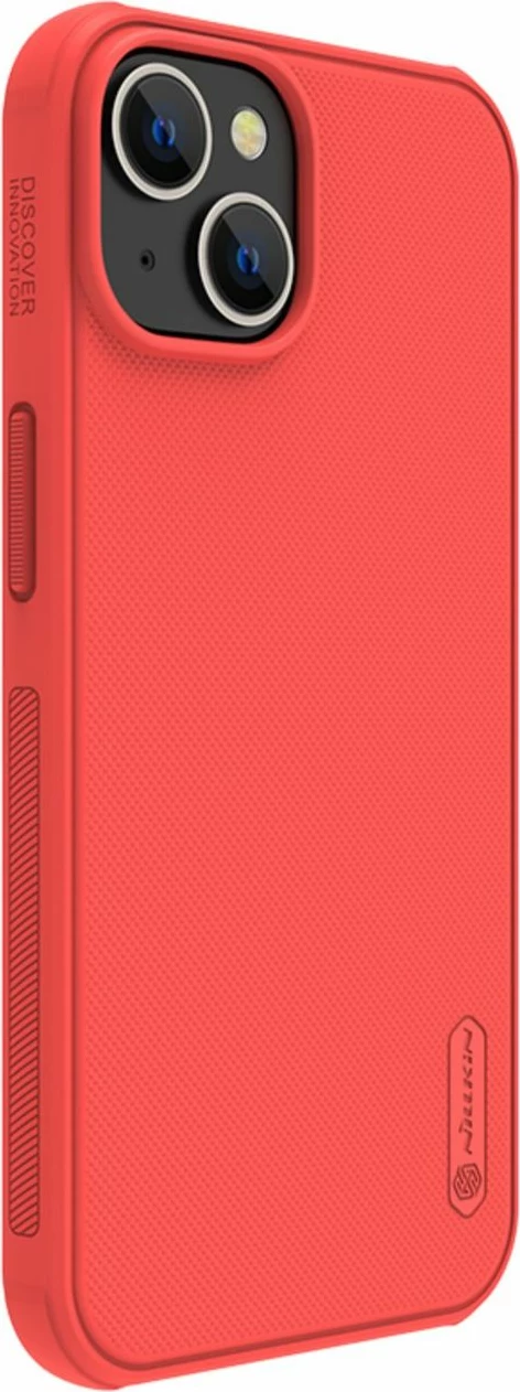 Mbështjellës Nillkin Super Frosted Shield Pro për iPhone 14 Plus, i kuq