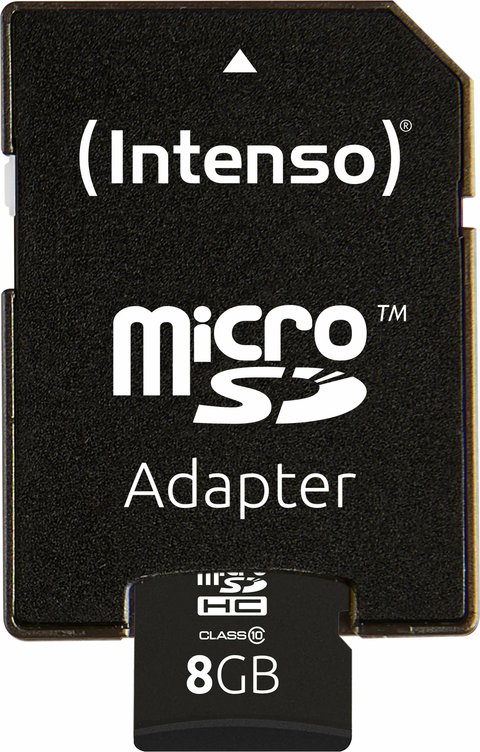 Kartelë MicroSDHC Intenso 8GB, Class 10, e zezë