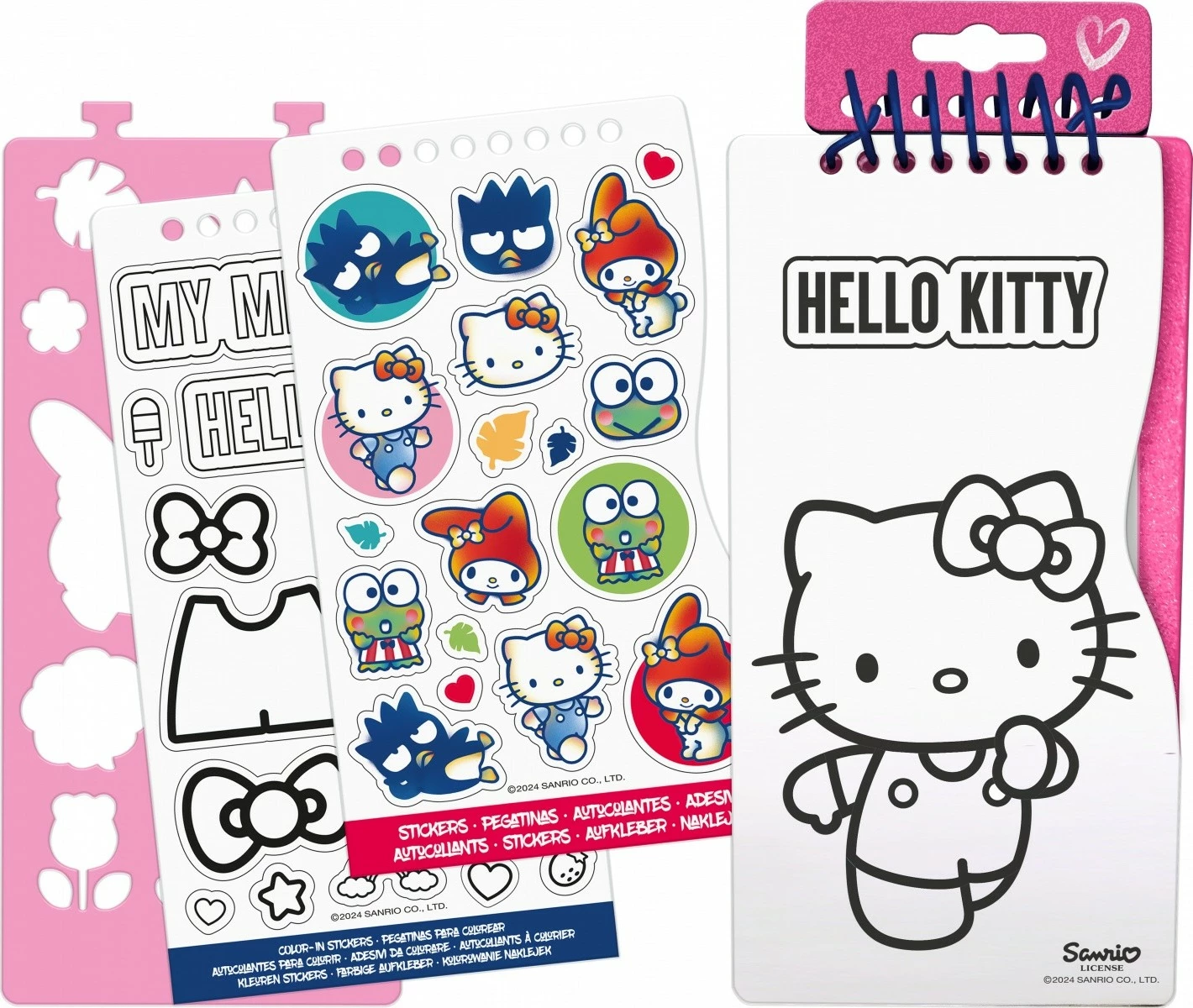 Set kreativ me ngjitësa Hello Kitty Kids Euroswan HK50143 për vajza