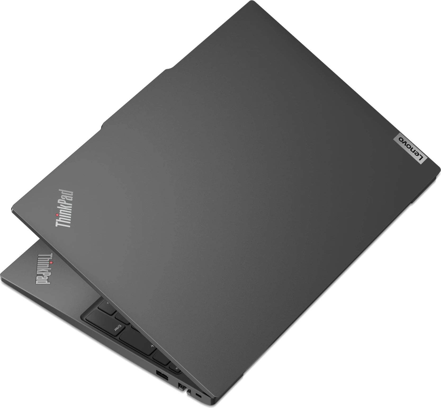 Laptop Lenovo ThinkPad E16, 16", AMD Ryzen 5, 8GB RAM, 256GB SSD, AMD Radeon Graphics, i zi (DE keyboard)