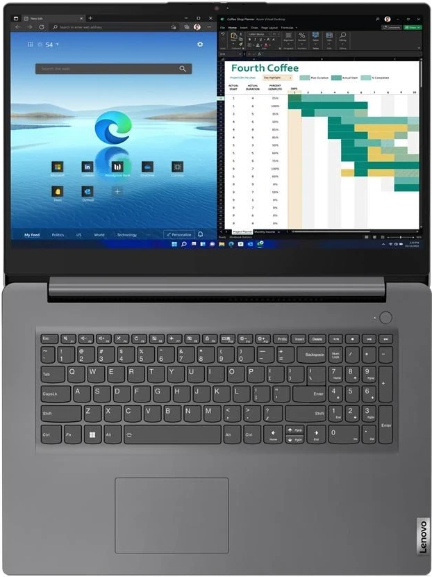 Laptop Lenovo V V17, 17.3", Intel Core i7, 16 GB RAM, 512 GB SSD, Intel Iris Xe Graphics, i zi 