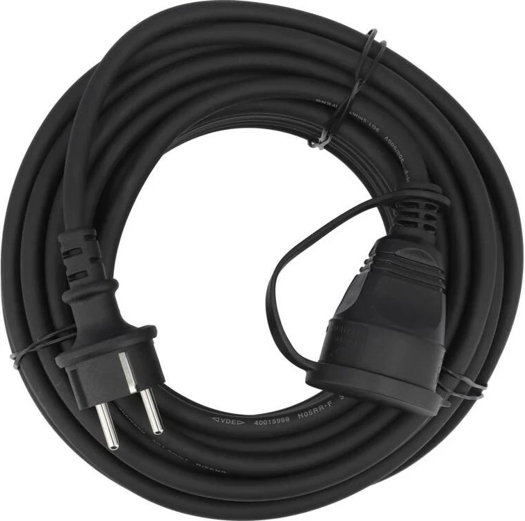 Zgjatues elektrik YATO YT-81026, IP44, 250 V, i zi