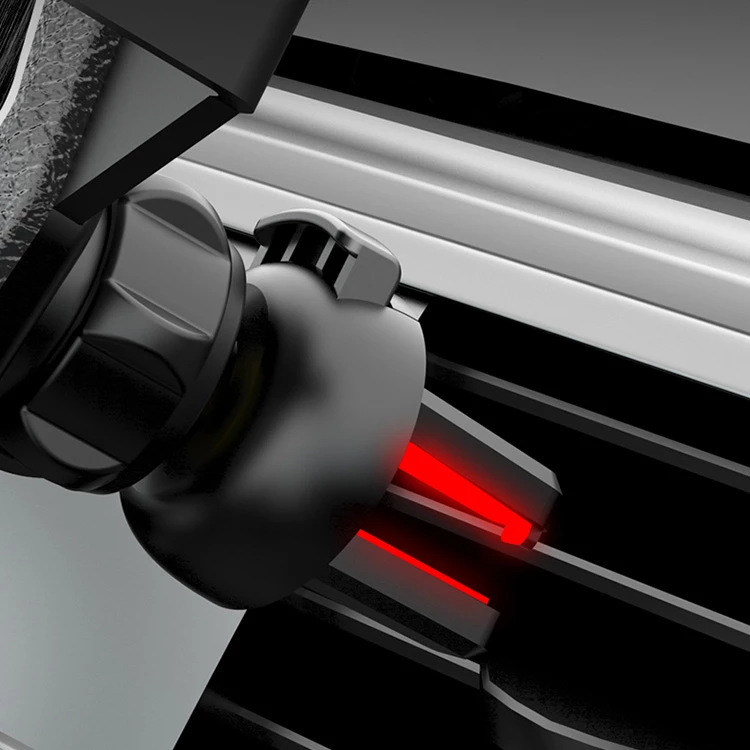 Mbështjellës graviteti për celular Hurtel YC07, për makinë, argjend