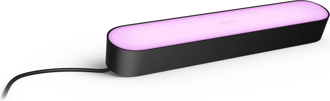 Llambë tavoline smart Philips Hue Play Light Bar Extension, LED, ZigBee, e zezë