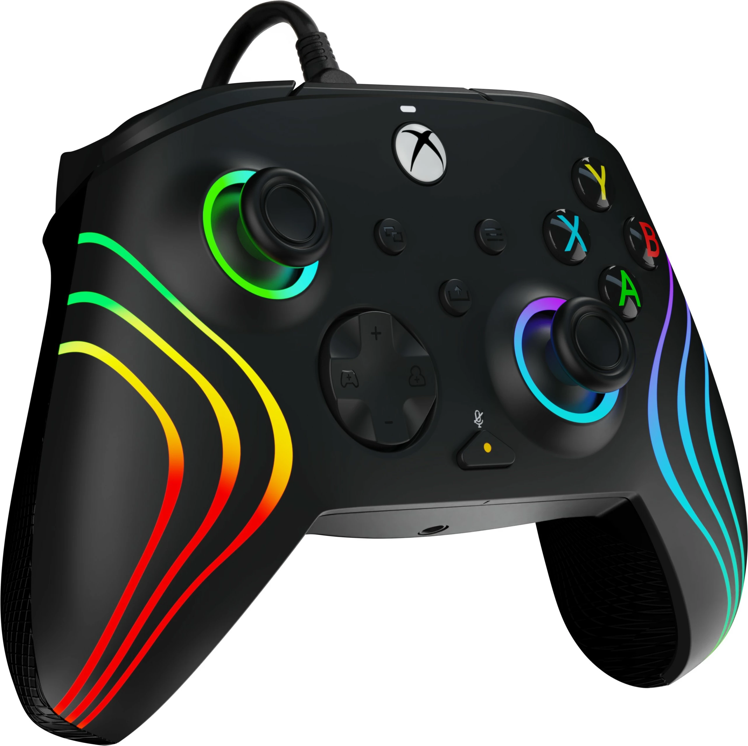 Gamepad PDP Afterglow Wave, PC, Xbox One, Xbox Series S/X, Wired, USB, i zi