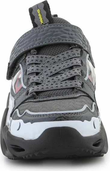 Këpucë për djem Skechers Shark Bots Surf Patrol, gri